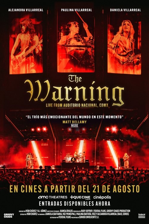 The Warning Live From Auditorio Nacional, CDMX poster