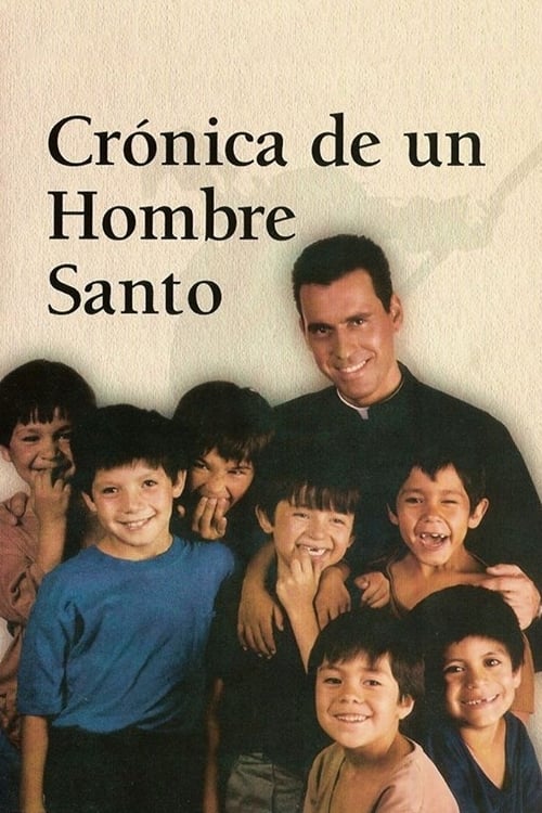 Poster Crónica de un hombre santo