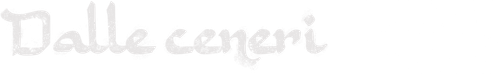 Dalle ceneri official logo
