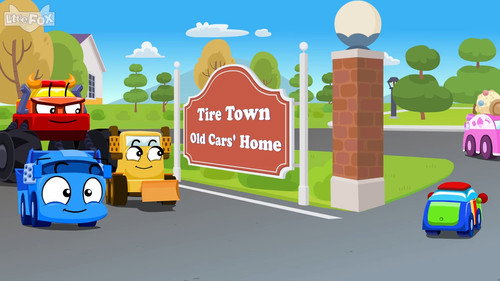 Tire Town School - Season 1 Backdrop Blur