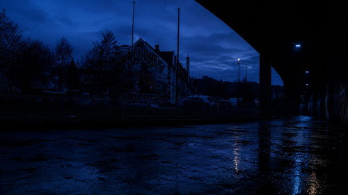 StreetLight Backdrop Blur