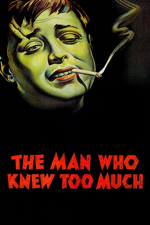 Grootschalige poster van The Man Who Knew Too Much