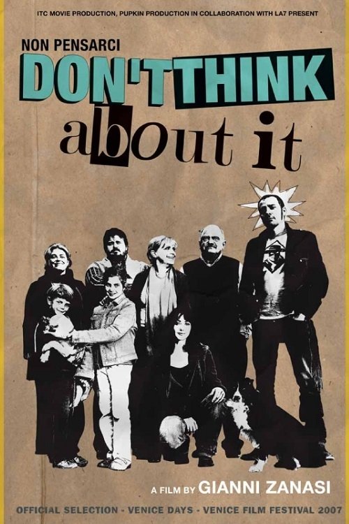 Don't Think About It movie poster player