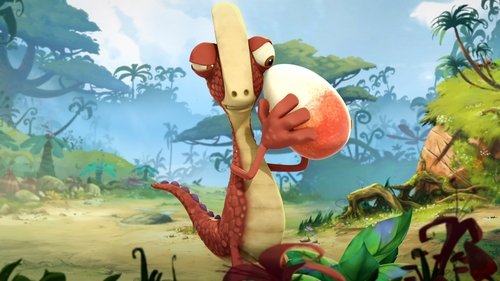 Escena del episodio 2 de la temporada 1 de la serie Gigantosaurus