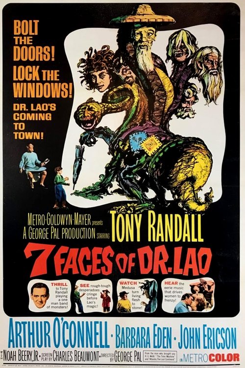 7 Faces of Dr. Lao movie poster player