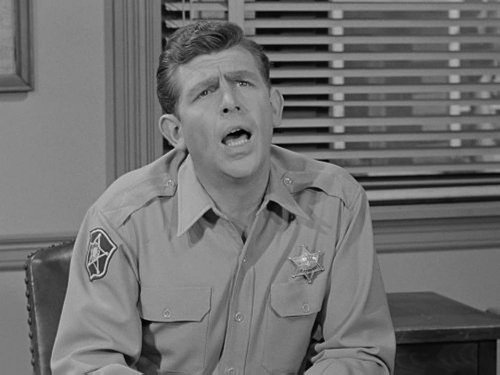 Escena del episodio 29 de la temporada 2 de la serie The Andy Griffith Show