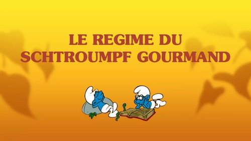 Image Le Régime du Schtroumpf Gourmand