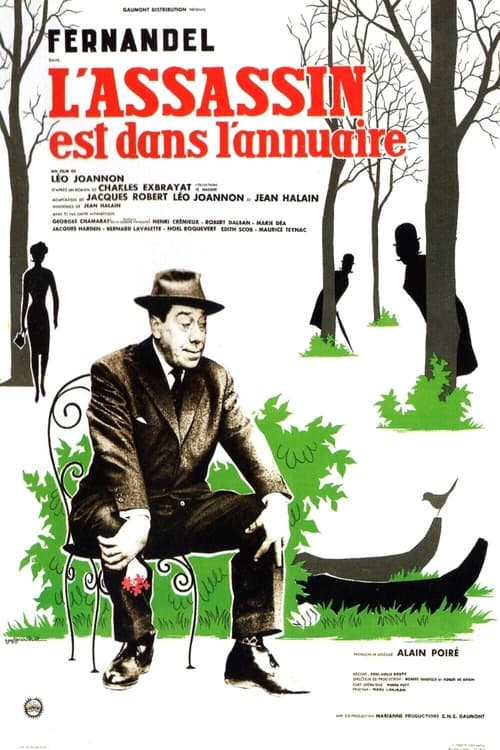 Poster L'assassin est dans l'annuaire 1962
