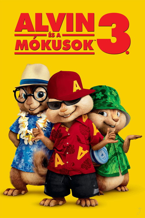 Alvin és a mókusok 3 borító