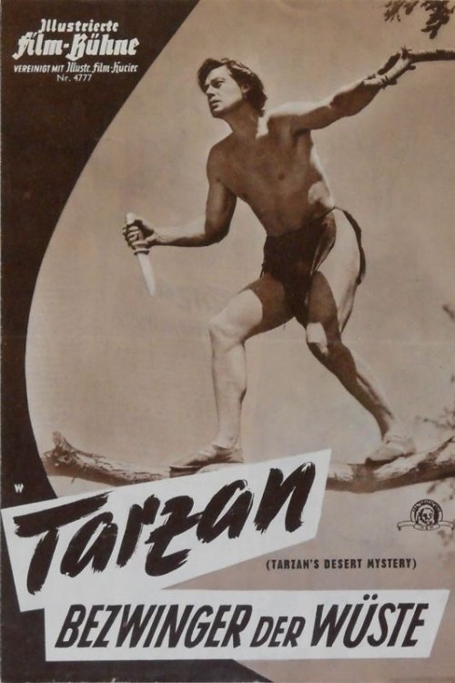 Tarzan, Bezwinger der Wüste movie poster player
