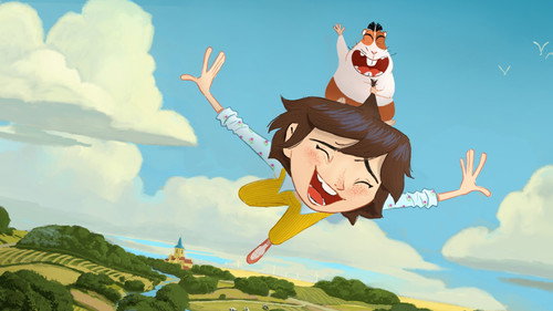 backdrop La Fille dans les nuages