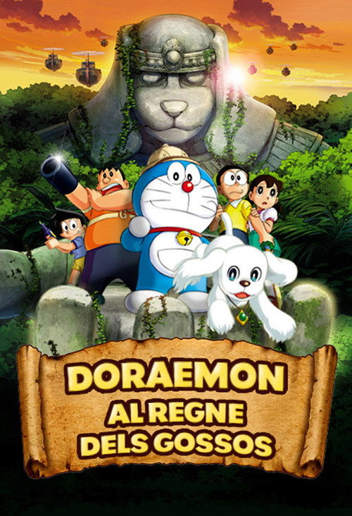 Cartell de Doraemon al regne dels gossos
