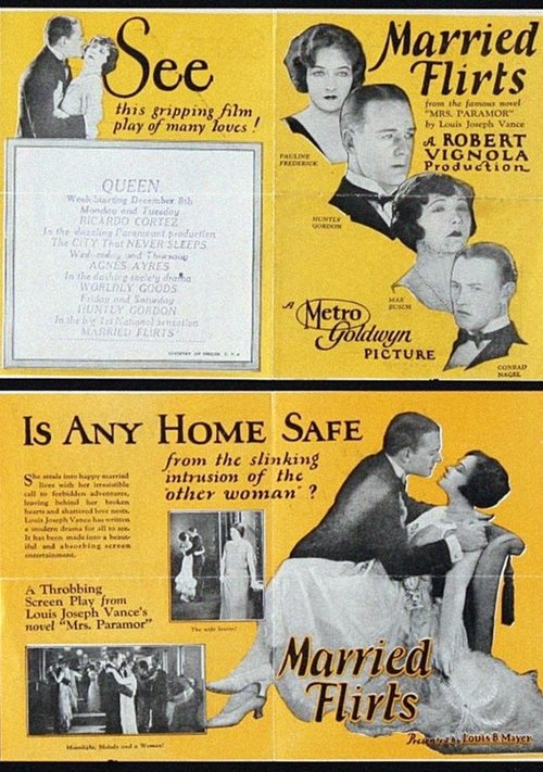 Married Flirts movie poster player