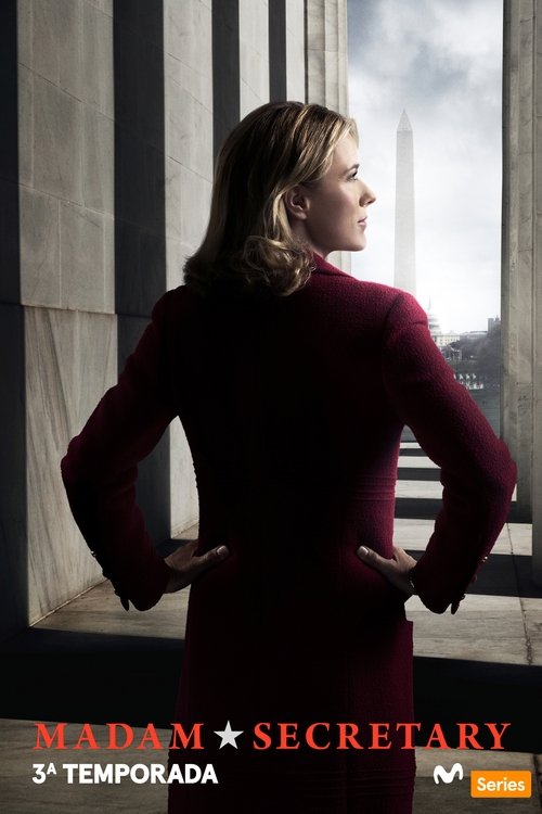 Póster de la temporada 3 de la serie Madam Secretary