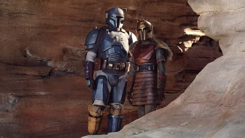 Poster della serie The Mandalorian