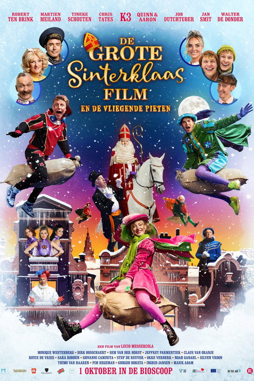 De grote Sinterklaasfilm en de vliegende Pieten
