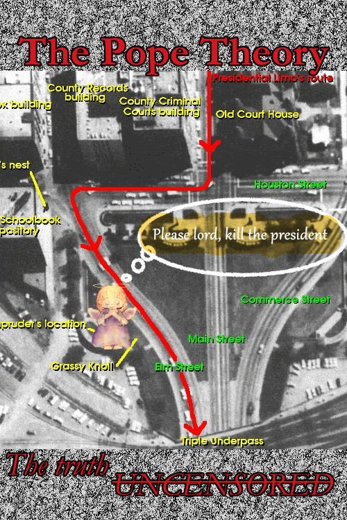 Poster for JRN 305: The Pope Theory