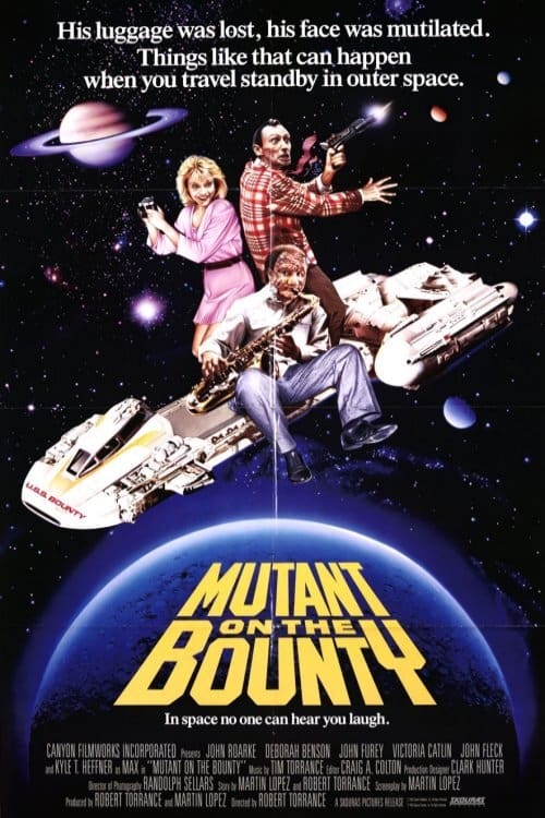 Mutant on the Bounty (1989) poster