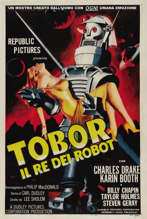 Tobor - Il re dei robot movie poster player