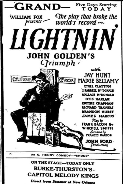 Lightnin' poster