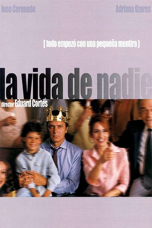 La vida de nadie poster