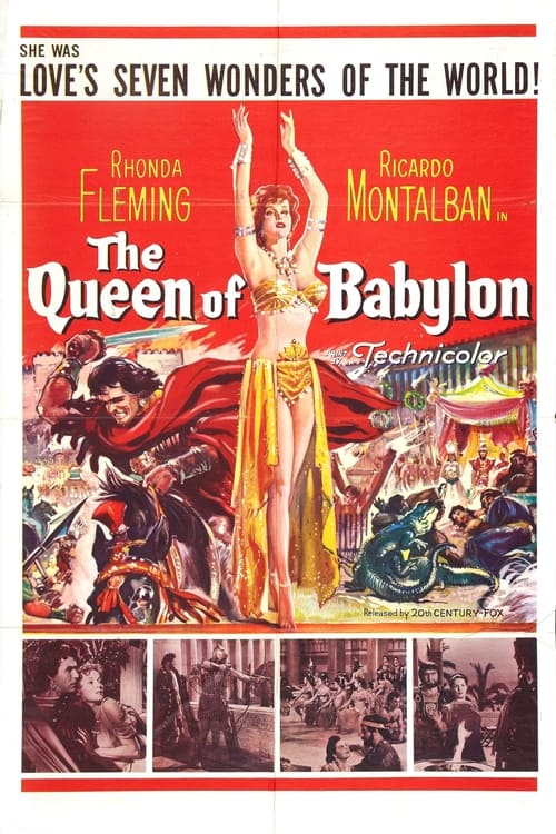 Poster La cortigiana di Babilonia 1954