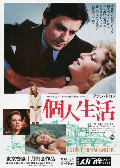 La race des seigneurs movie poster player