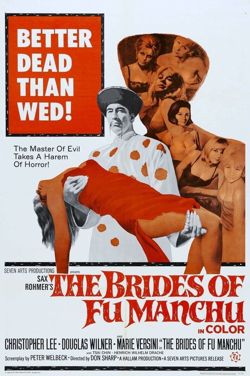 The Brides of Fu Manchu poster