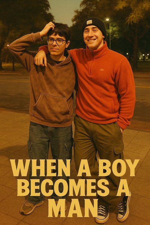 Cuando un niño se convierte en hombre poster