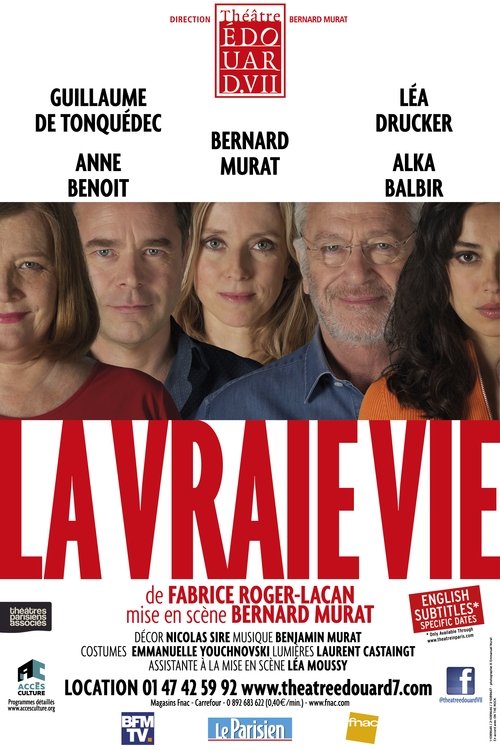 La vraie vie movie poster player