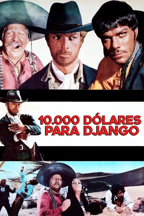 Pôster de 10.000 Dólares para Django