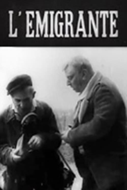 Poster L'emigrante 1915