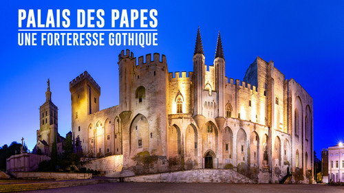 Palais des Papes, une forteresse gothique Backdrop Blur