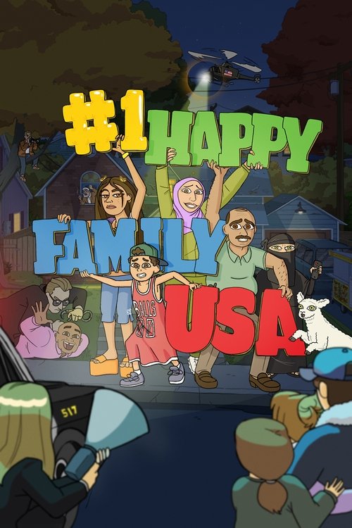 #1 Happy Family USA Poster