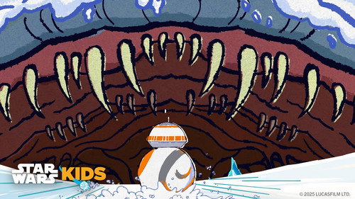 R2-D2 and BB-8's Super Snowy Shenanigans