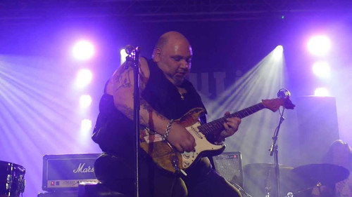 Popa Chubby & Band Live at Leverkusener Jazztage 2011 Backdrop Blur