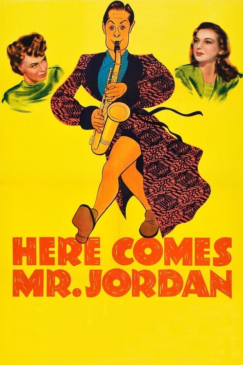 Poster Here Comes Mr. Jordan 1941