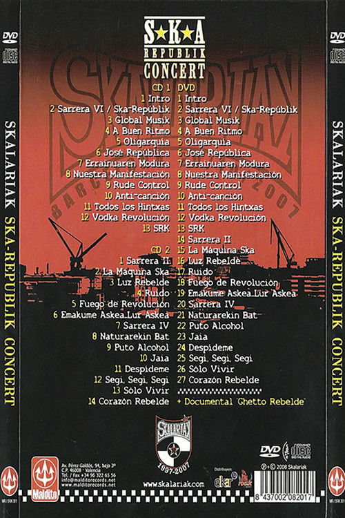 Skalariak - Ska Republik Concert poster