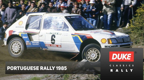 Rally de Portugal 1985 Backdrop Blur