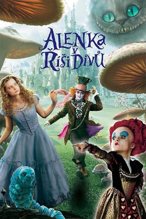 Alenka v říši divů movie poster player