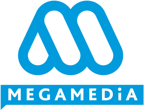 Megamedia logo Megamedia logo