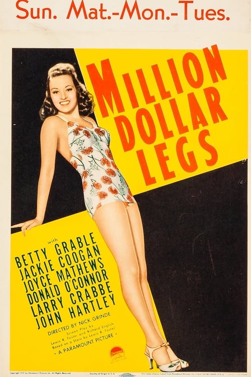 Million Dollar Legs 1939