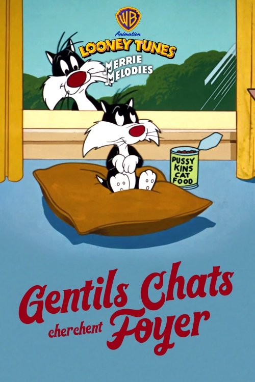 Gentils chats cherchent foyer Poster