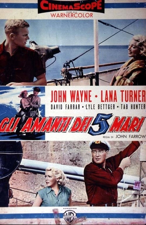 Gli amanti dei cinque mari movie poster player