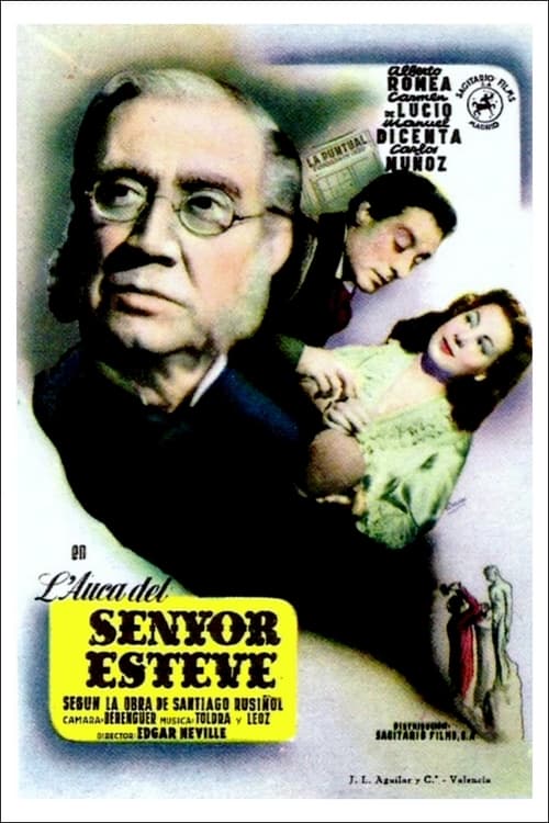 Poster El señor Esteve 1948