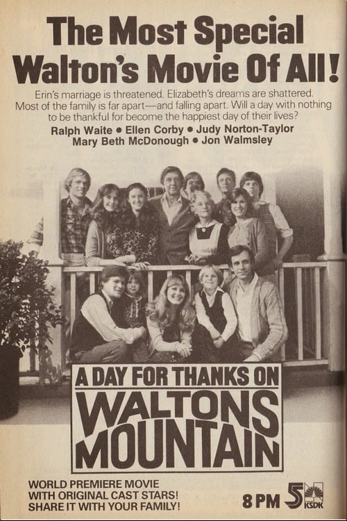 (HD Pelis) A Day for Thanks on Walton's Mountain (1982