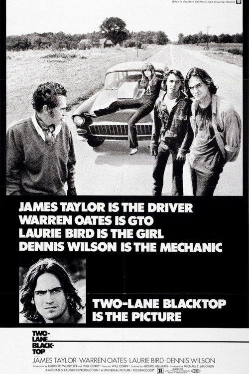Two-Lane Blacktop poster