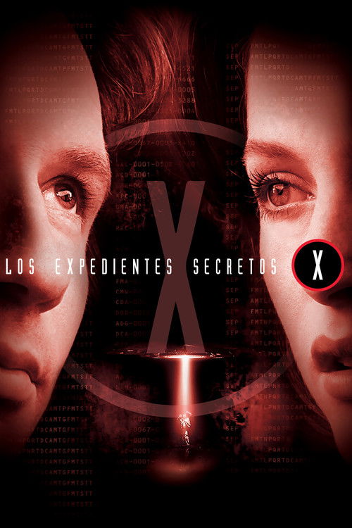 Póster de la temporada 4 de la serie Expediente X