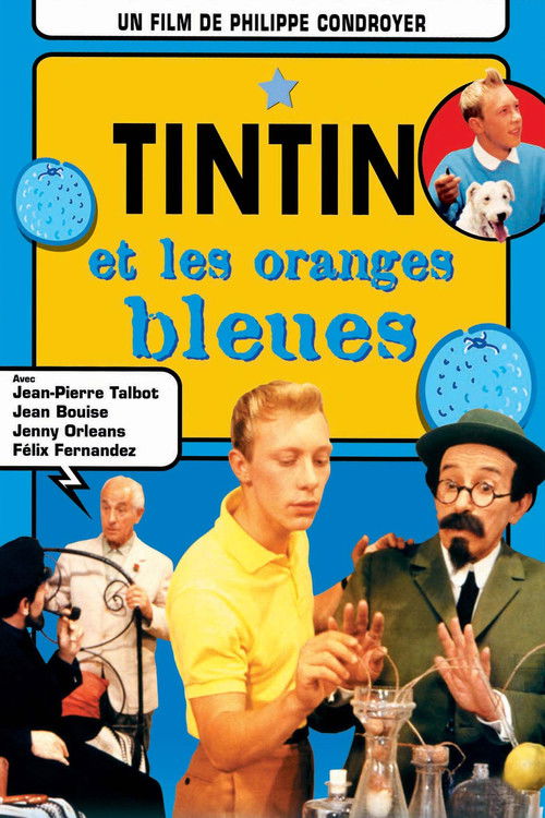 Tintin and the Blue Oranges poster