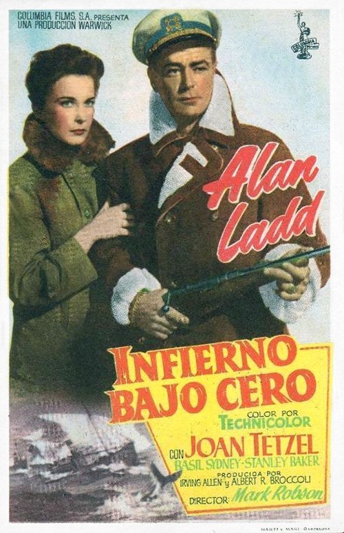 Infierno bajo cero 1954